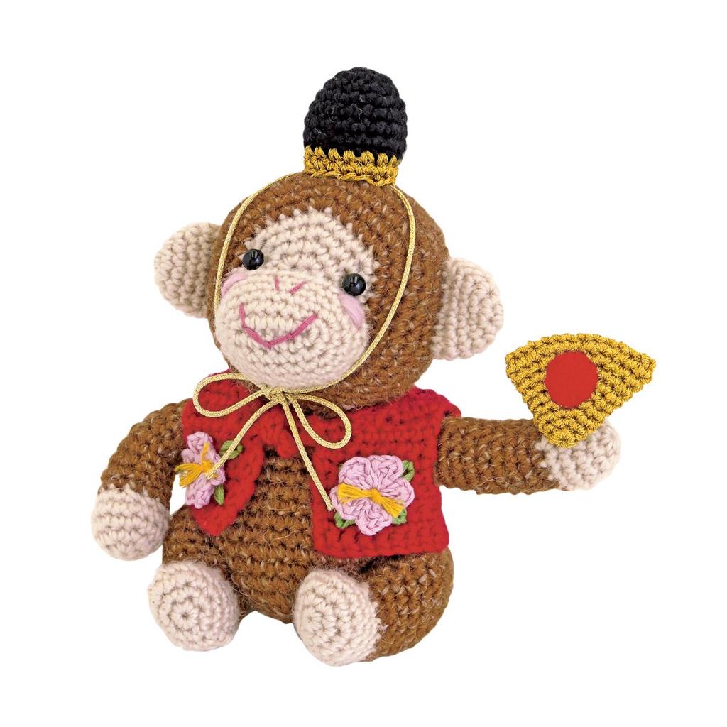 Olympus Thread Amigurumi Zodiac Sign Splendid Monkey Kit - MK-71