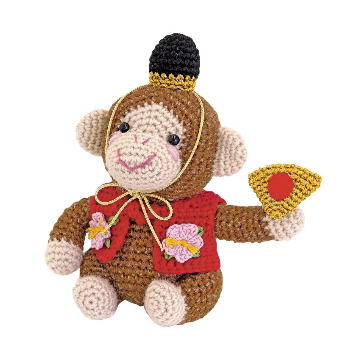 

Набор для вязания амигуруми Olympus Thread Зодиак Браво Обезьяна MK-71