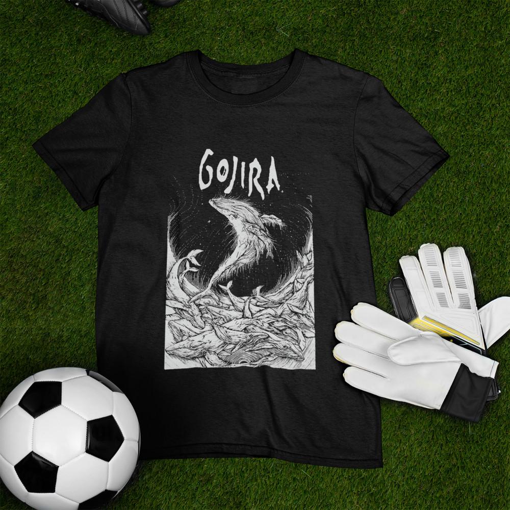 Gojira Band Where Dragons Dwell Black Cotton Men S234XL Tshirt VC1117 Unisex T-Shirt XL