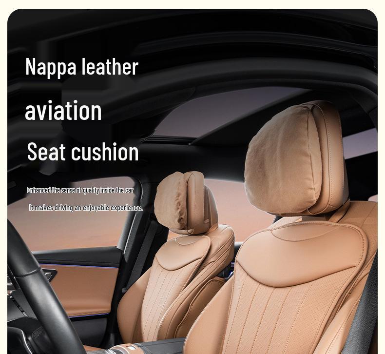 Universal Perforated Car Seat Cushion for Haval Models: H6, Big Dog, Menglong M6, Second Gen Big Dog, H9, Xiaolong, Divine Beast, and H5.