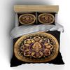 Mandala Tapestry Set - Meditation Decor Soft Comfortable Duvet Cover Bedding Set Included 1*Duvet Cover & 2*Pillowcases,Gift