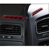 Red Car Interior Decoration Protection Carbon Fiber Sticker For Volkswagen VW Golf 7 GTI MK7 2014-2019 Auto Styling Accessories