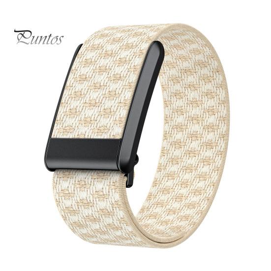 

Фитнес-браслет эластичный дышащий регулируемый простой в установке спортивный браслет мягкий защитный ремешок для часов для Whoop 4.0 прохладный черный