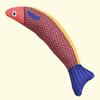 2 Pcs Catnip Fish Cat Toy for Indoor Cats Interactive Kitten Chew Kicker Toy with Crinkle Sound Simulation Fish Shape Stuffed Cat Toy for Bored Relief