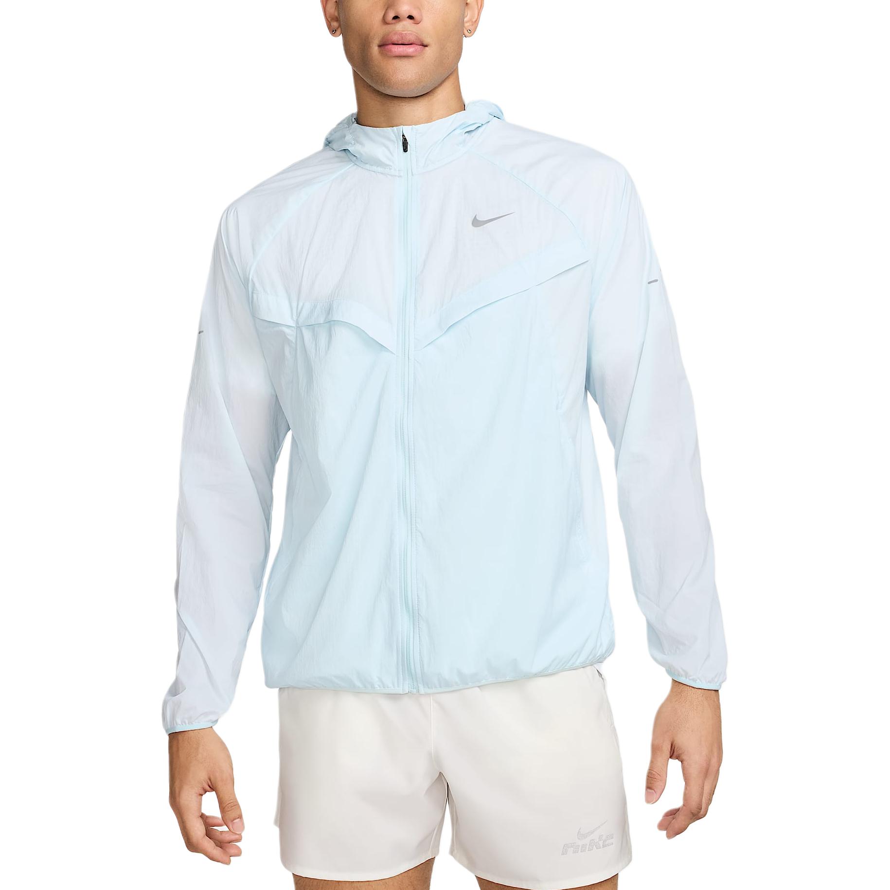 

Nike Stride Ultraviolet Protection Lightweight Waterproof Jacket Men Jacket Glacier-Blue HV4548-474 M
