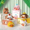Non-Toxic Mini Cute Delicious Fruit Micro Building Blocks 3D Diamond Model Food Bricks Diy City Construction Toys For Children