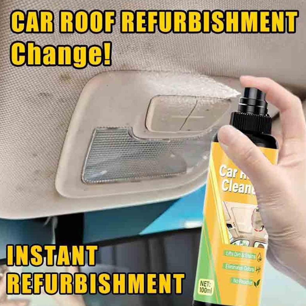 Headliner Cleaner Powerful Car Interior Roof Fabric Upholstery Stain Remover Detailing Spray for Auto Seats Carpet Home Sofa