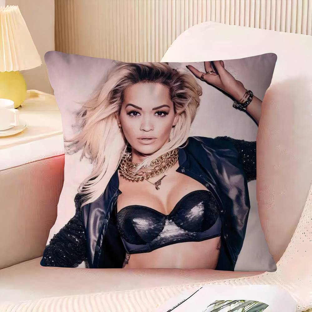 R-Rita O-Ora Pillowcase Toon Gift Cushion Cover Bedroom Home Sofa Chair Seat Decor Pillow Case