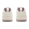 New LiNing Tianji Soft Slip Resistant Abrasion Resistant Shock Absorbers Low Top Skateboard Shoes Women's White Purple AGCV342-3