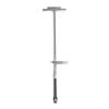 Soil Sampl  Probe with Ejector Foot Pedal T Handle Soil Sampl  Probe Rod Tool Set 40 Inches   Stainless Steel Soil Sampling Tool for Soil Samplin