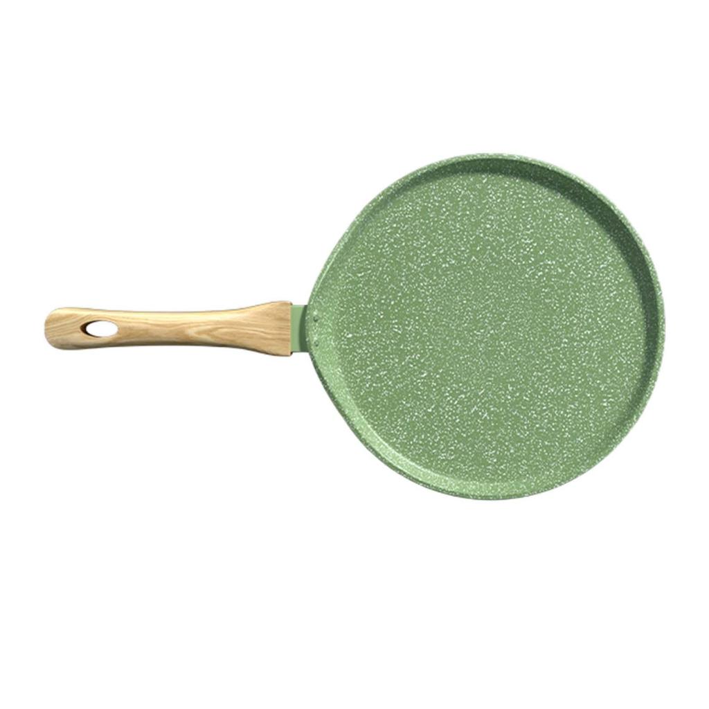 Nonstick Crepe Pan Dosa Pan Tortilla Maker Round Flat Pan Flat Skillet Griddle