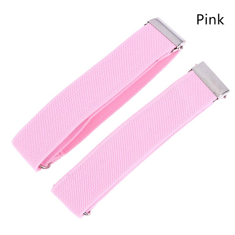 1 Pair Anti-Slip Cuff Holder Armband Men Women Business Elastic Adjustable Shirt Sleeve Garter Strap Arm Band Sleeve Bracelet