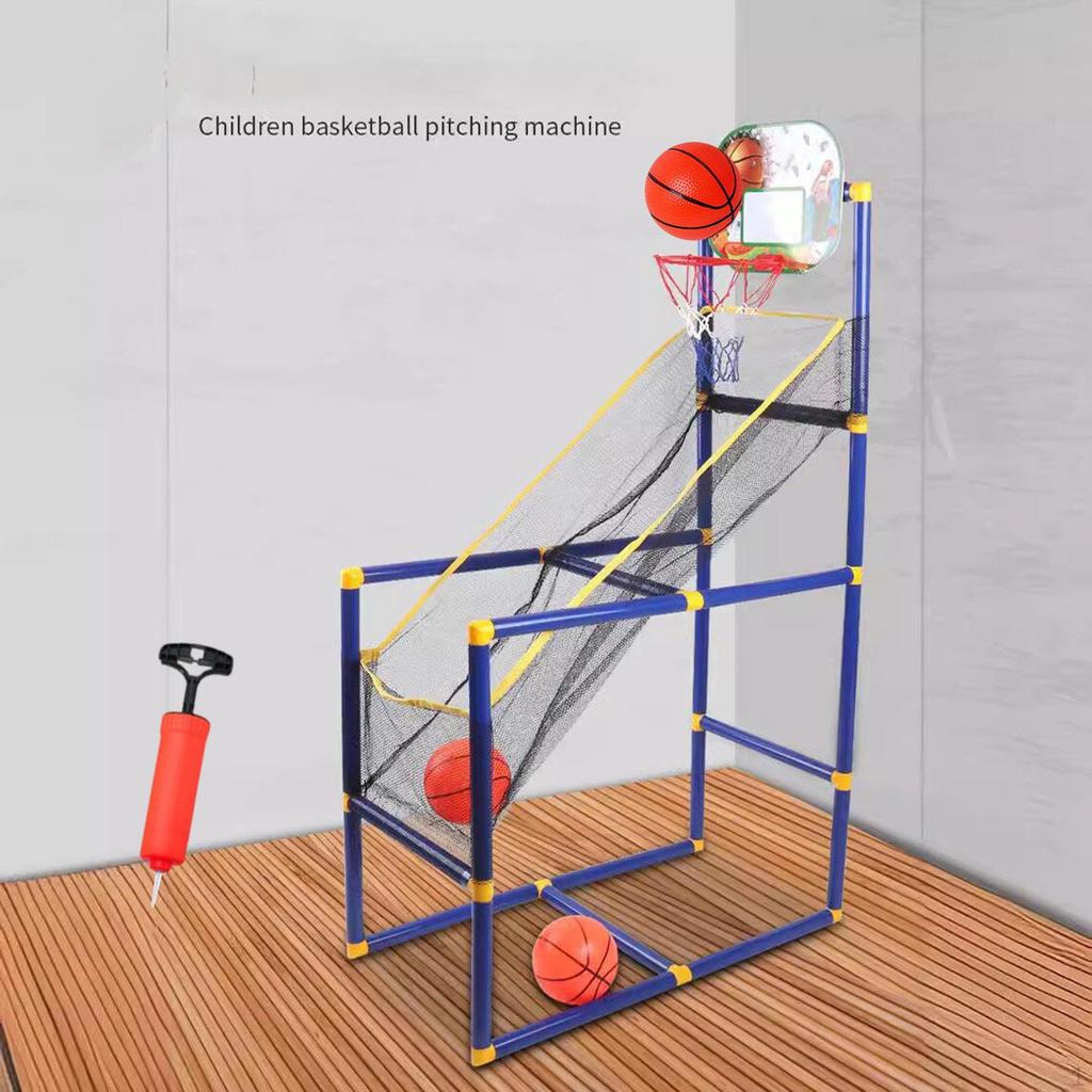 Set da Basket Arcade con Altezza Regolabile per il Gioco dei Bambini