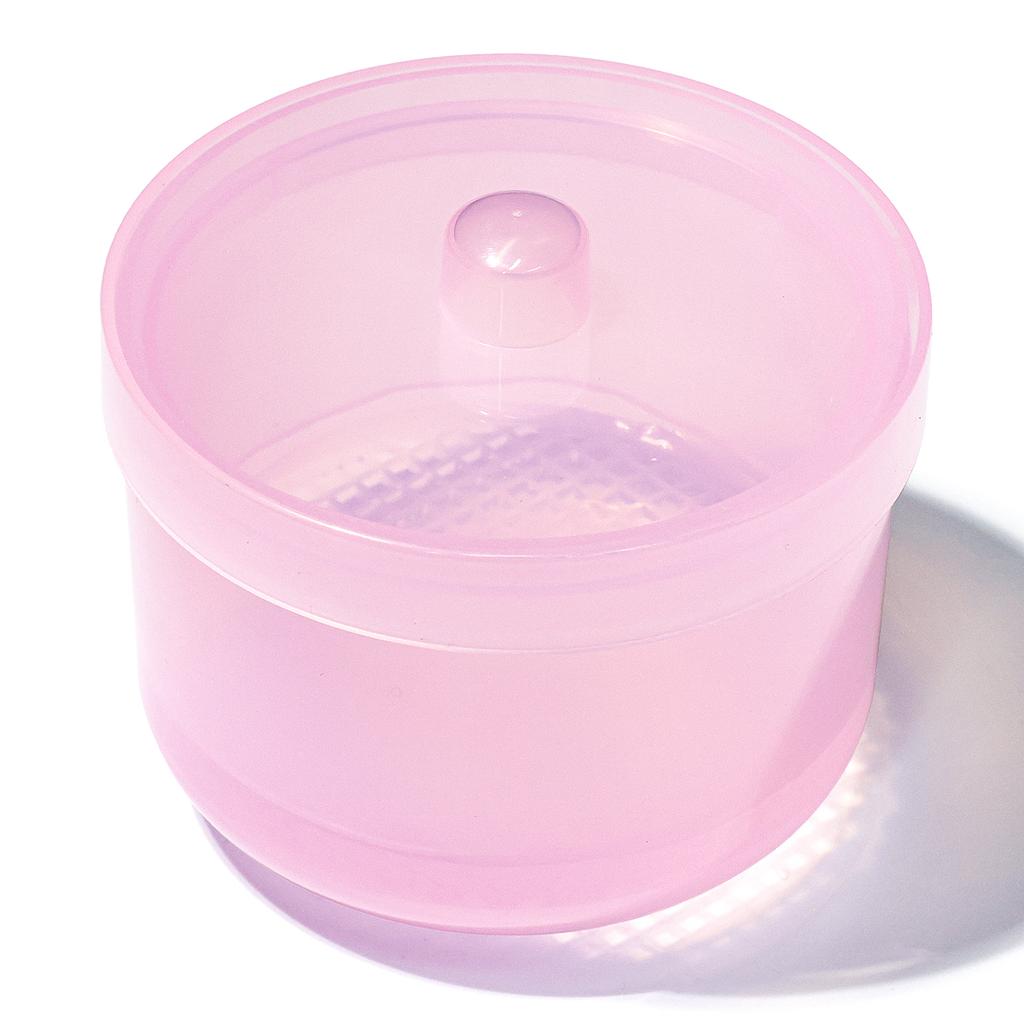 Nail Art Polishing Head Disinfection Box Double Filtration Cleaning Box Manicure Storage Box Nail Brush Cleaning Container