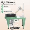 Gem Faceting Machine 180W Jade Grinding Polishing Machine Rock Polisher with Faceted Manipulator with 6 Inch Polishing Disc