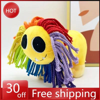 Game Plush 16cm Color Lion Doll Critters Plush Smile Critters Toy Model Playtime Peripheral Room Decoration Stuffed Animal Gifts