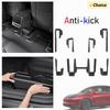 For Tesla Model Y Juniper 2026 Under Seat Corner Guard Seat Slide Rails Protector Cover Anti-Kick Decor Flocking Car Accessories