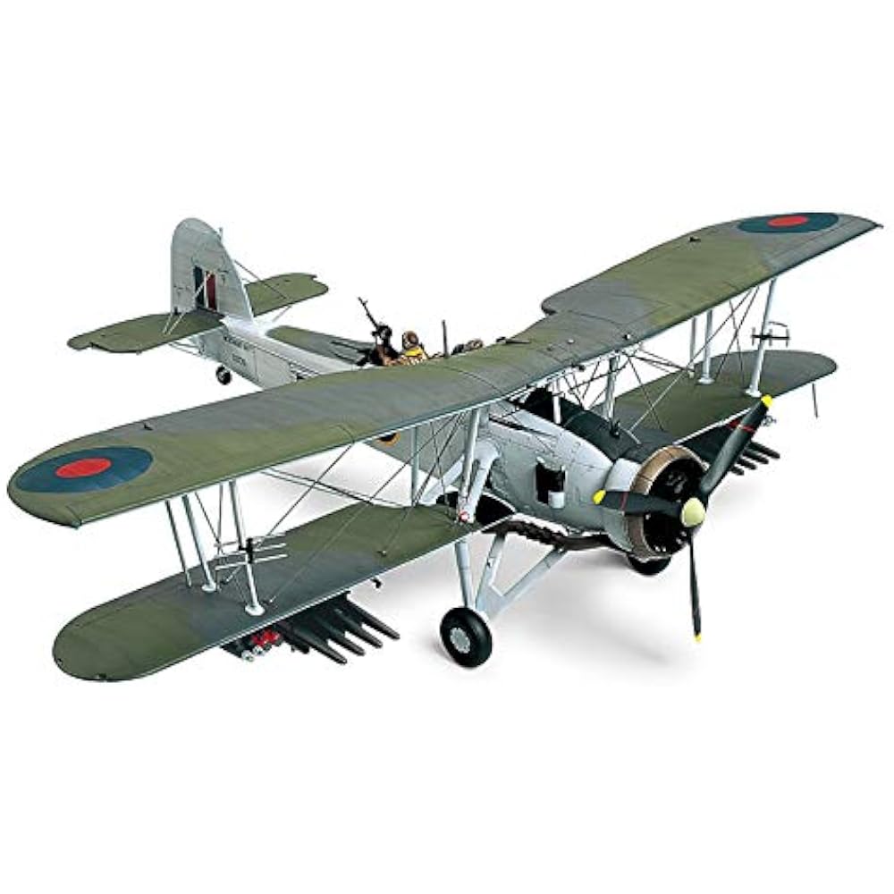 Tamiya Серия Моделей Самолетов-Шедевров 1/48 №99 ВМС Великобритании Fairey Swordfish Mk.II Пластиковая Модель 61099