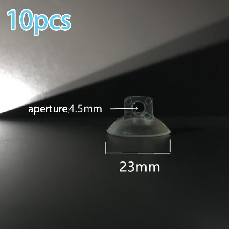 10Pcs Aquarium Suction Cup Fish Tank Oxygen Pump Hose Fixation Suckers Air Tube Fixing Clip Heater Thermometer Suction Cups