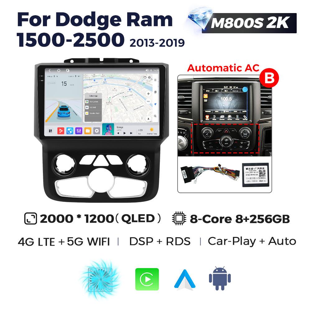 Dodge Ram 2013-2018 Android Navigation System for 1500/2500/3500 Models