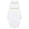 Girl Halloween Ancient Greek Toga Costume Sleeveless Shawl Patchwork Flowy Dress Ancient Rome Egypt Princess
