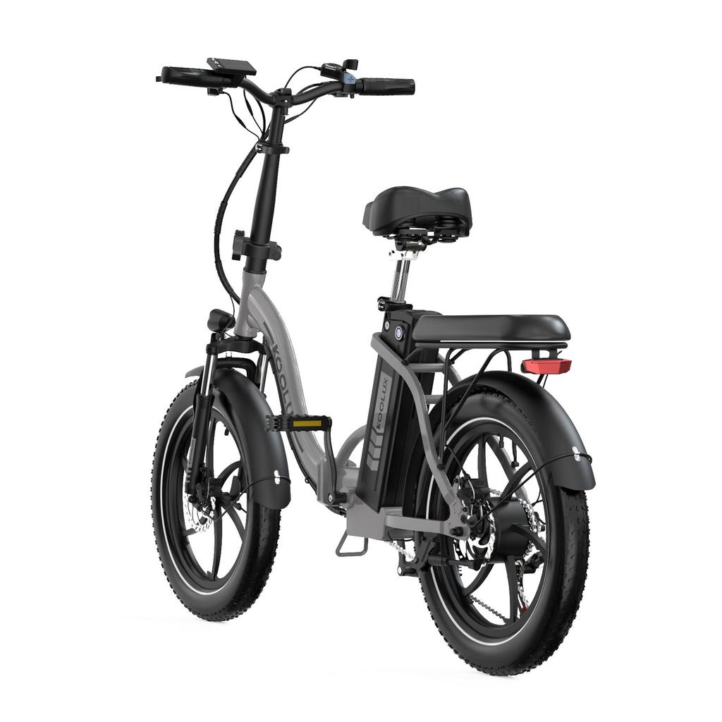 KOOLUX BK6S 3.0 Adult Folding  Electric bike 36V13Ah Battery 350w Motor 20*3.0 inch Fat Tire E-Bike City Outdoor Electric bicycle
