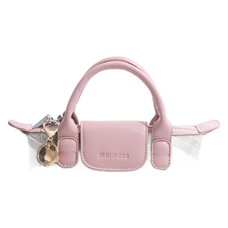 Red plaid New Year's bag women's 2025 new fashion portable messenger bag versatile casual small bag