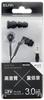 ELPA In-Ear Stereo Headphones, Wired, 20-20,000Hz, Approx. 3.0m Cable, RD-CI03