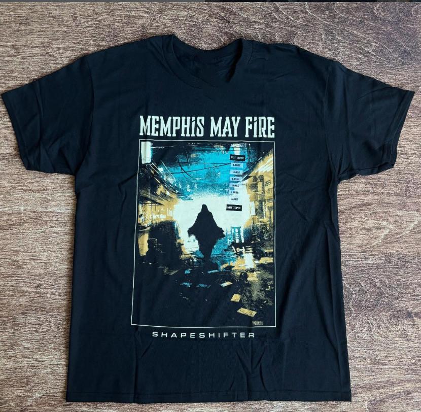 MEMPHIS MAY FIRE SHAPESHIFTER COVER Ablum Tour T-shirt S to 5XL 2F1766 S
