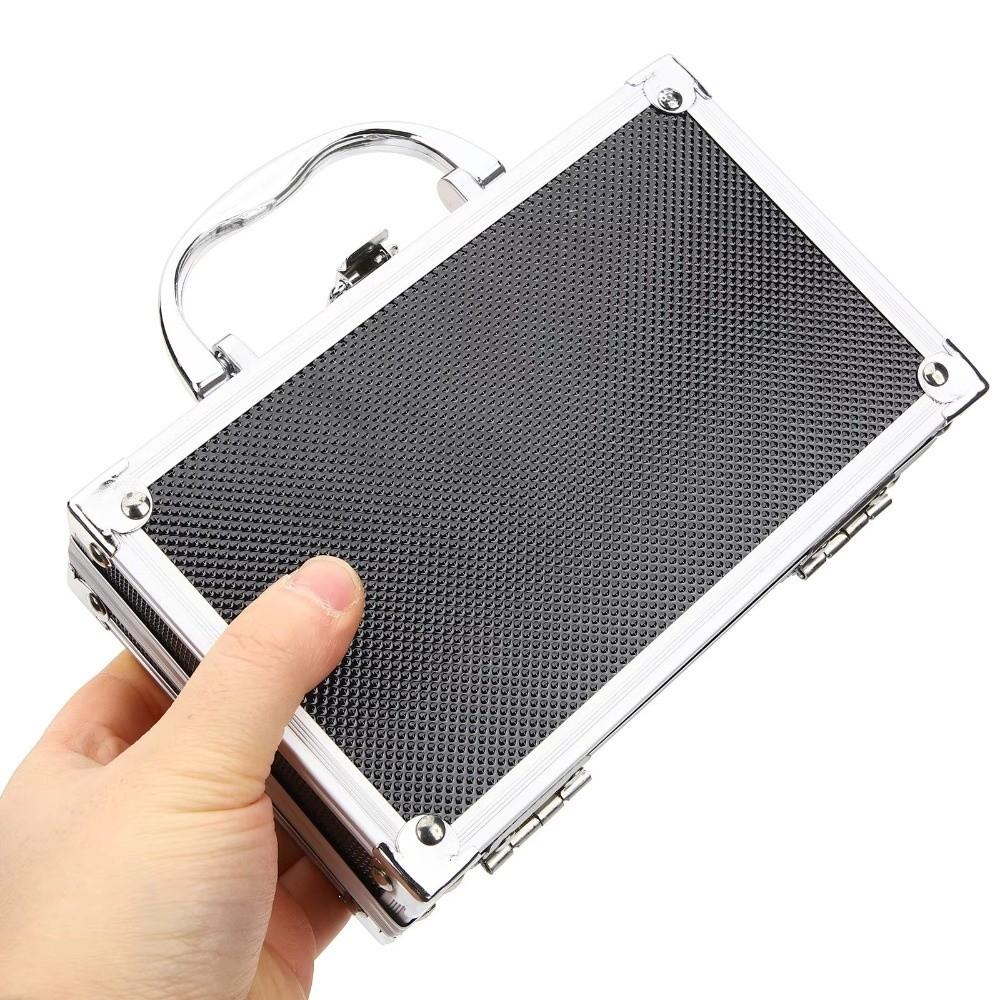 Drop-Resistant Portable Tool Case Shockproof Safety Briefcase  Jewelry Storage
