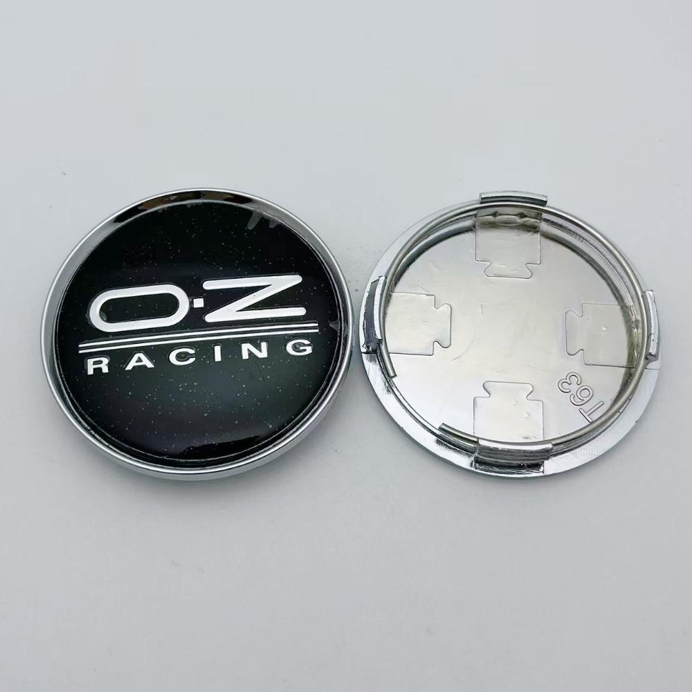 4pcs 63mm 58mm OZ O.Z Racing Logo Emblem Badge Car Wheel Center Cap Wheel Hubcap Rims Dust Cover M592 Car Styling Accessories