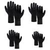 Wetsuit Winter Gloves with Adjustable Waist Strap for Scubas Diving Warm Water Gloves, 5mm Neoprene Five Finger Gloves
