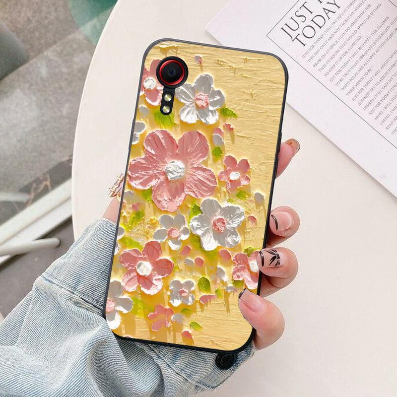 For Samsung Galaxy Xcover 5 EE Phone Case astronaut Silicone Camera Protection Back Cover For Samsung Xcover5 G525F 5EE Coque