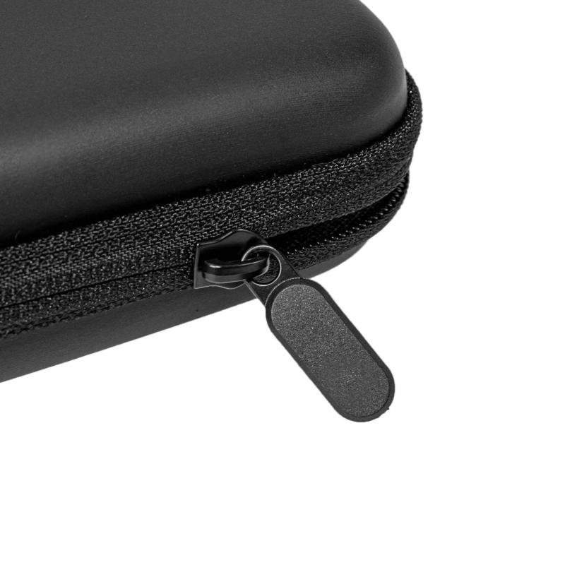 Charger Storage Bag Durability EVA Case with Meshed Pocket and Elastic Straps For Secure Travel Organization