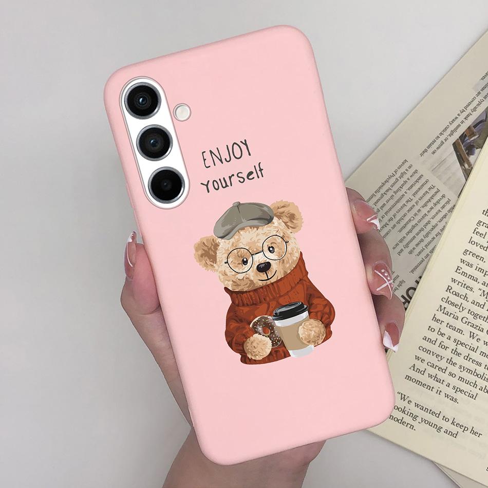 Hülle Für Samsung A54 5G Mode Niedlich Cartoon Rückseite Abdeckung Für Samsung GalaxyA54 A 54 SamsungA54 5G Handy Maske Silikon Hüllen Funda