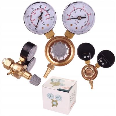 Gas Cylinder Regulator CO2 Argon Welding 2 Gauges W21