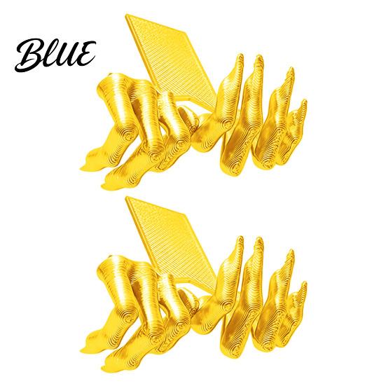 Halloween Lesezeichen Gotische Gruselige Dämonen Klaue Lesezeichen 3D Gedruckte Gruselige Form Hand für Buchliebhaber Bücherregal Dekor