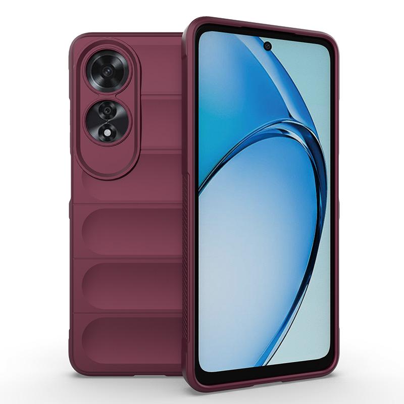 Pro Oppo A80 A60 Matný Matný Proti otiskům prstů Super Proti pádu Objektiv Všeobjímající Silikonové Pouzdro Ochranný Kryt Zadní Kryt Skořepina