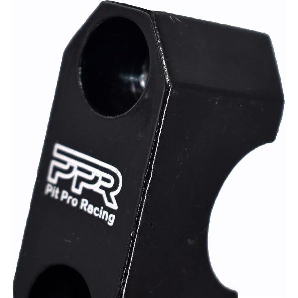 Handlebar Risers, 7/8" 22 Mm Handlebar Mount Clamp Risers Replacement For Coleman BT200X CT200U-EX MB200 50 70 125Cc XR/CRF Dirt Pit Bike (Black)