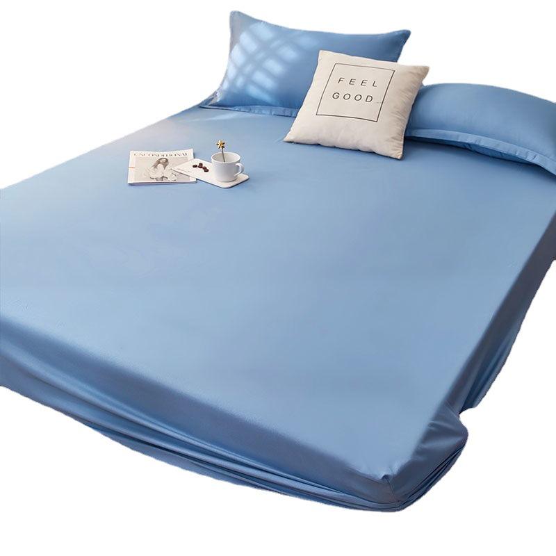 Nanjiren Washed Cotton Non-Slip Fitted Bedspread & Mattress Protector
