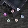 20 stücke Blume Harz Imitation Shell Acryl Perlen Für Schmuck Machen Handgemachte Handwerk Zubehör