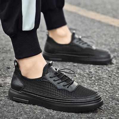 Fashion New Men Soft Sport Shoes Breathable Fashion Mesh Running Shoes Comfortable Man High Quality Outdoor Lightweight Board Shoes