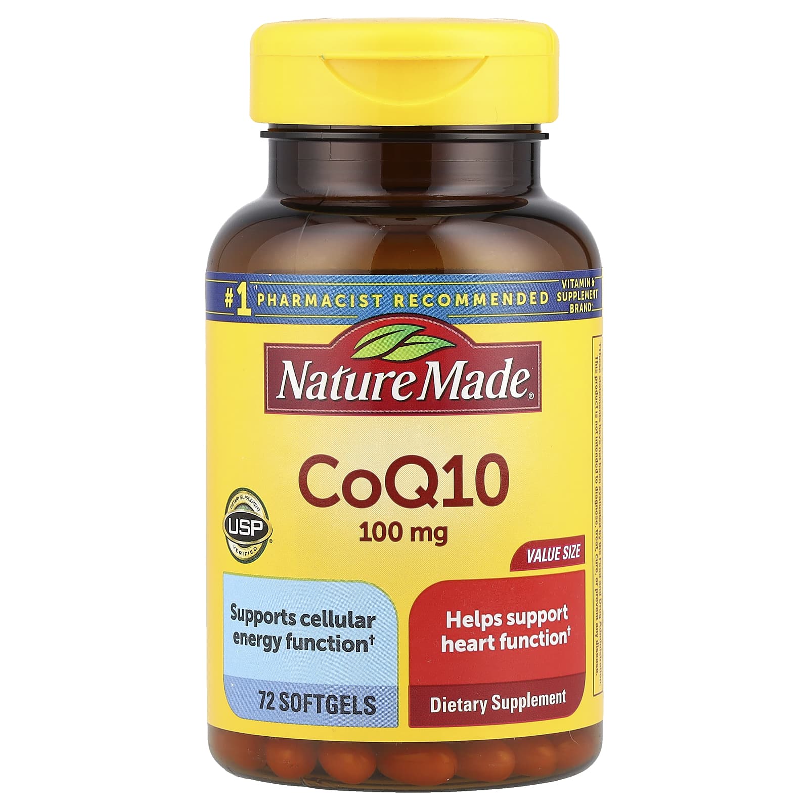 

Coq10, 100Mg, 72 Softgels
