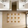 Kawaii Rilakkuma Bear Floor Mat INS Style Soft Bedroom Floor House Laundry Room Mat Anti-skid Household Carpets
