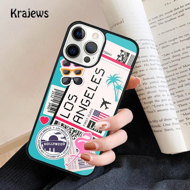 

SYDNEY BOARDING PASS Traveltickets Phone Case For iPhone 17 Air 16 15 14 Max Plus 11 12 13 Pro Max Phone Cover Fundas iPhone 13