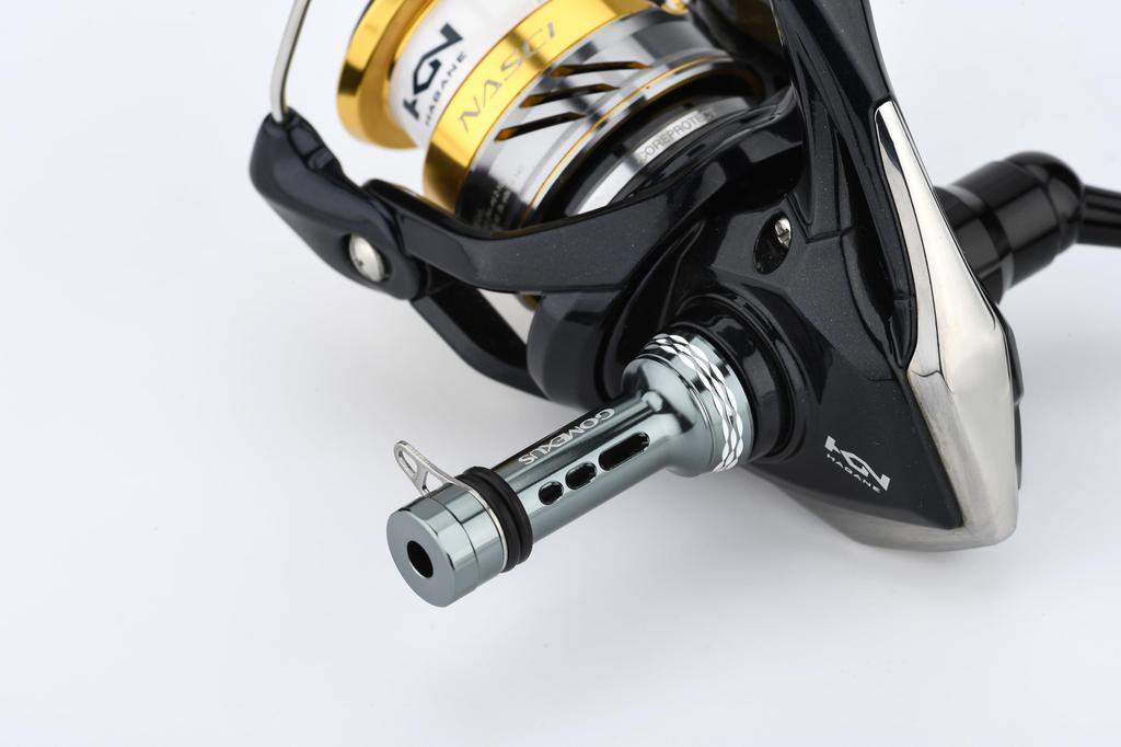 Gomexus Reel Compatible with Spinning 10g Egi Includes Adjustable Custom Easy Installation R5-P Stand, Co-rotating, Reels, Holder, Weight, Balancer,