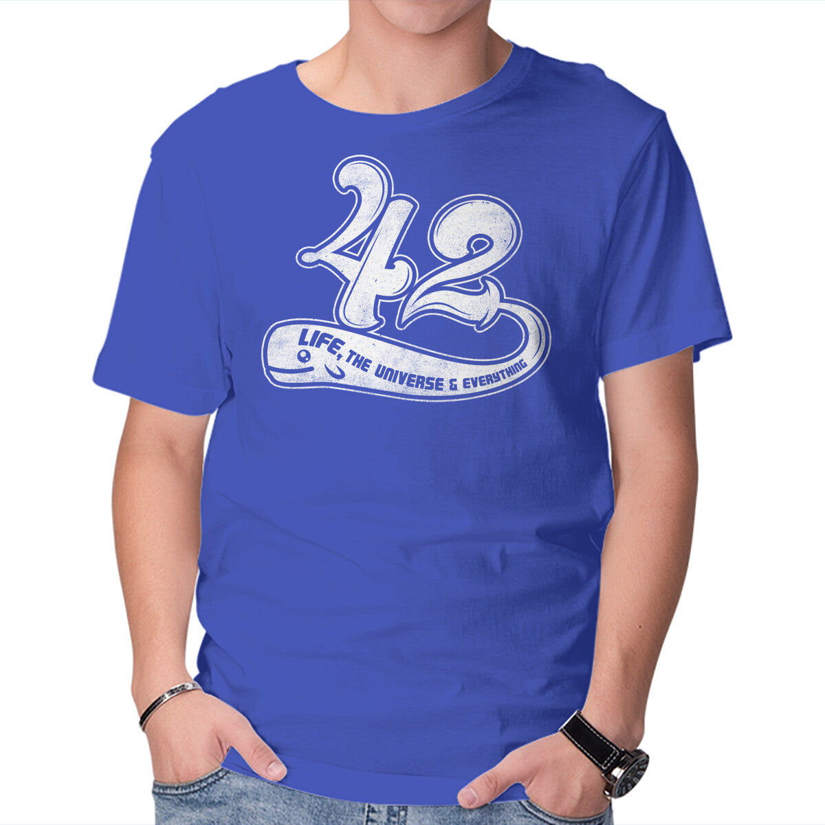 Unisex Crew Neck T-Shirt Whale 42 Graphic Short Sleeve Casual Tee XS