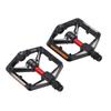 2Pcs Cycle Pedal Aluminum Alloy Dual Bearing Non Slip Reflective Pedal Replacement