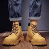 Martin Boots Men's 2025 Autumn and Winter Trend Casual Rhubarb Boots Fleece Thickened Warm Leather Boots Trend Generation