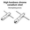 Tap Wrench Set 2pcs Adjustable Size 3-12mm Corrosion Resistant With Antislip Designs Suitable For Professional DIYer Use